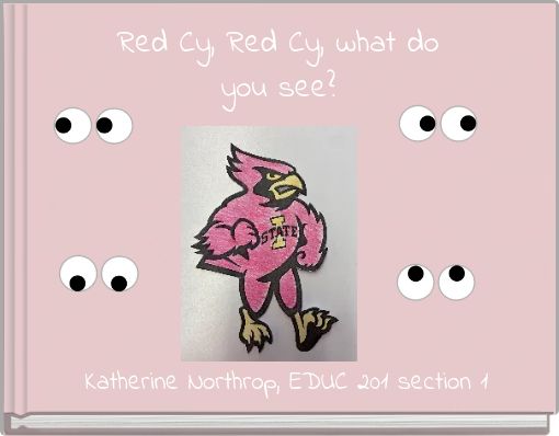 Red Cy, Red Cy, what do you see?