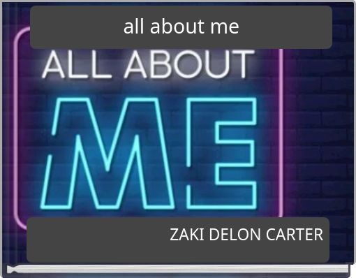 Front cover of 'all about me' 