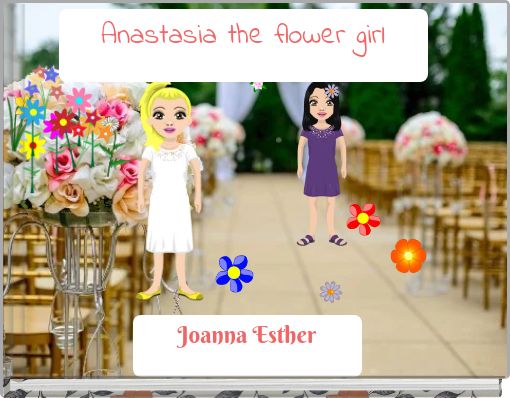 Book Cover for: Anastasia the flower girl