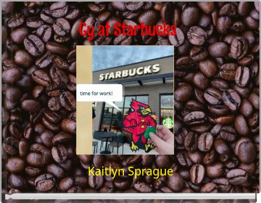 Cy at Starbucks