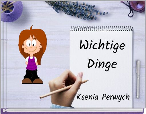Book Cover for: Wichtige Dinge