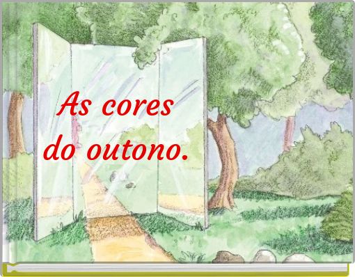 As cores do outono.