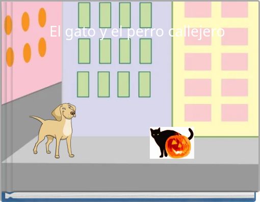 El gato y el perro callejero