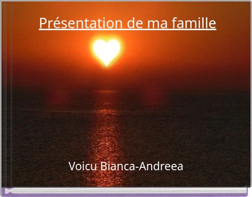 Front cover of 'Présentation de ma famille' 