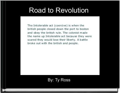 Front cover of 'Road to Revolution ' 
