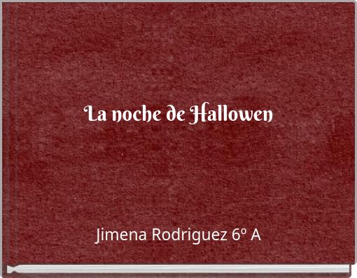 Front cover of 'La noche de Hallowen' 