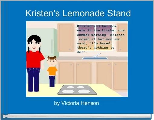 Front cover of 'Kristen's Lemonade Stand' 