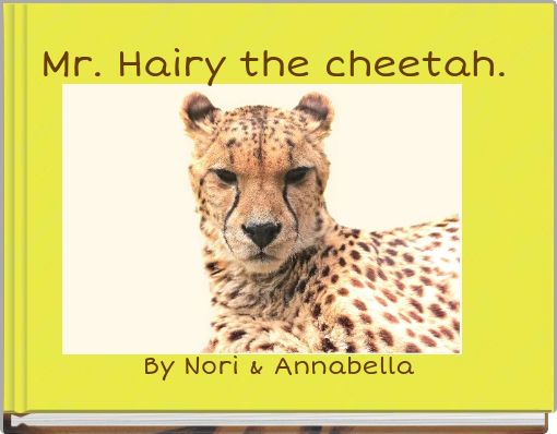 Mr. Hairy the cheetah.