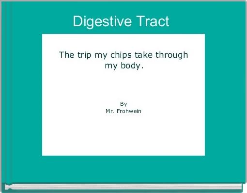 Front cover of 'Digestive Tract ' 