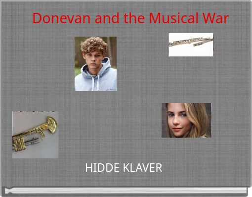 Front cover of 'Donevan and the Musical War' 