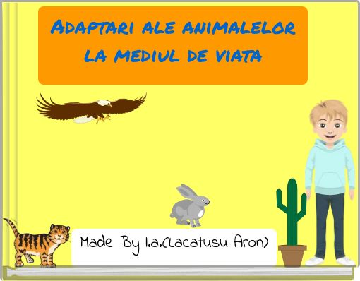 Adaptari ale animalelor la mediul de viata