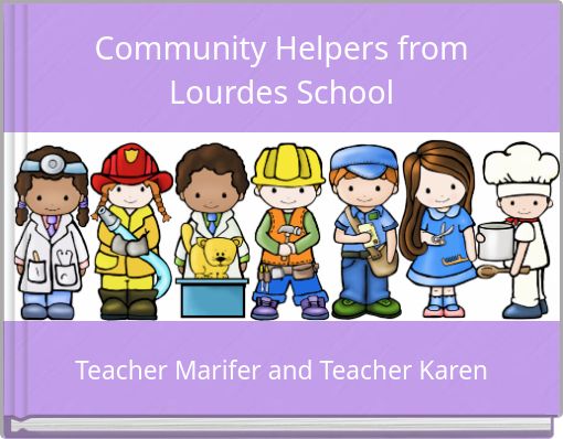 Book Cover for: Community Helpers from Lourdes School