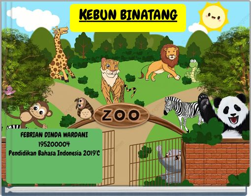 Front cover of 'KEBUN BINATANG' 