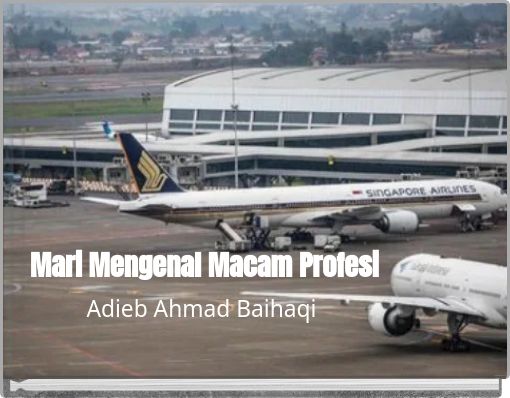 Front cover of 'Mari Mengenal Macam Profesi' 