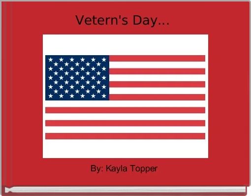 Book Cover for: Vetern's Day... 