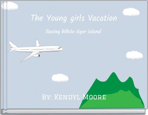 The Young girls Vacation Saving White tiger island