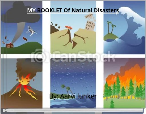 MY BOOKLET Of Natural Disasters