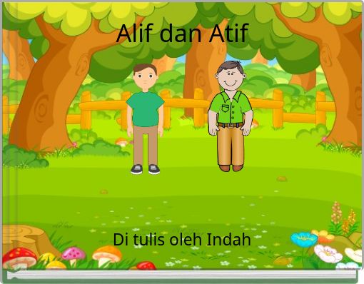 Front cover of 'Alif dan Atif' 