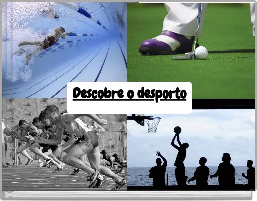 Front cover of 'Descobre o desporto' 