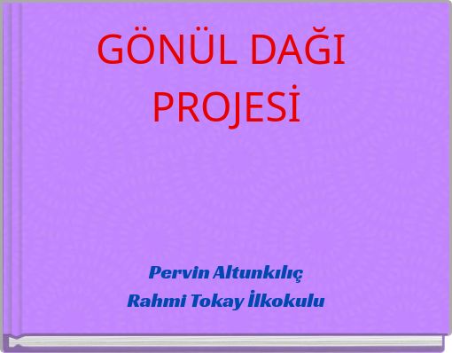 GÖNÜL DAĞI PROJESİ
