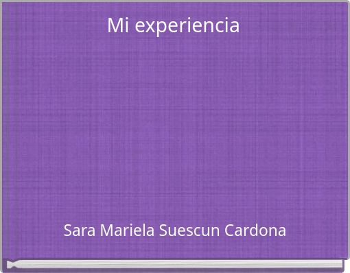 Mi experiencia