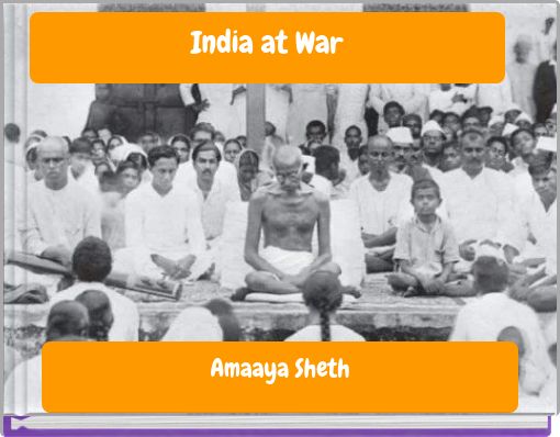 Front cover of 'India at War' 