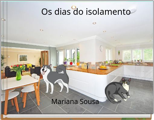 Front cover of 'Os dias do isolamento' 
