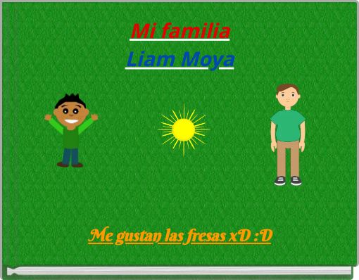Book Cover for: Mi familia Liam Moya