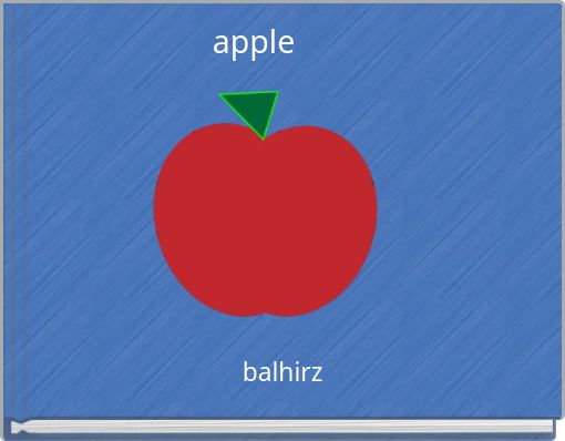 Front cover of 'apple' 
