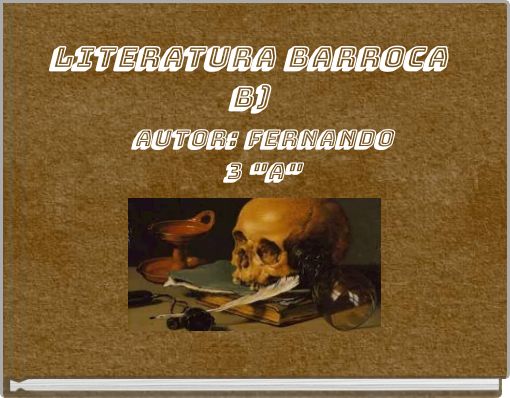 Literatura Barroca B)