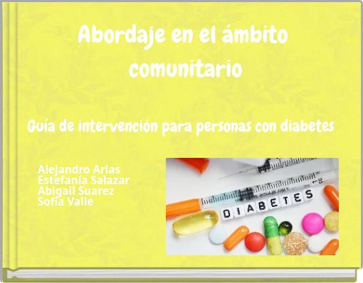 Abordaje en el ámbito comunitario Guía de intervención para personas con diabetes