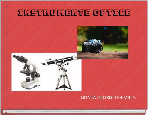 INSTRUMENTE OPTICE