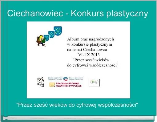Ciechanowiec - Konkurs plastyczny 