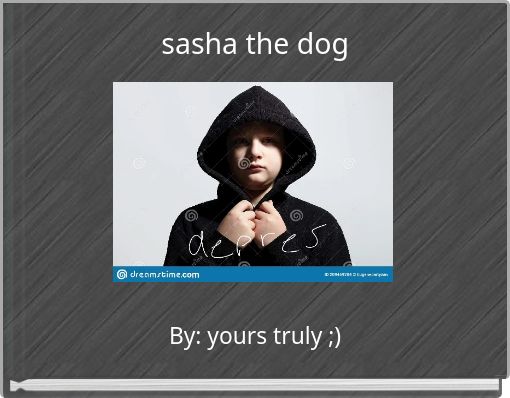 Front cover of 'sasha the dog' 