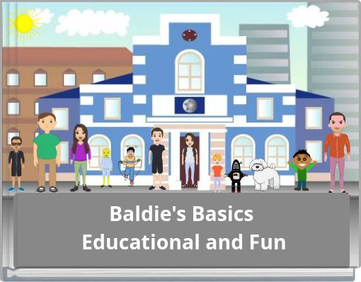 Front cover of 'Baldie's Basics Educational and Fun' 