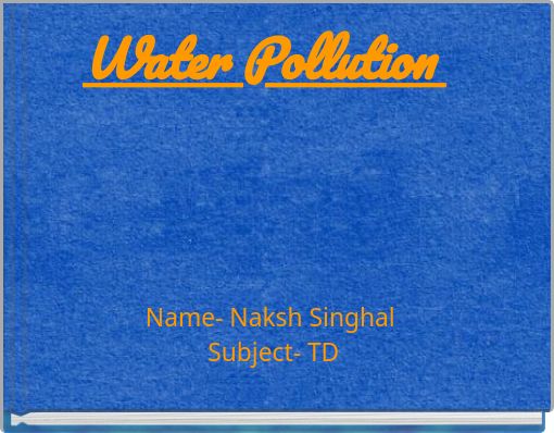Water Pollution
