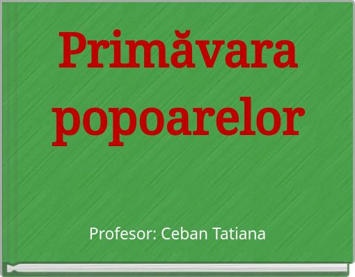 Primăvara popoarelor