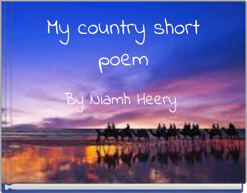 My country short poem