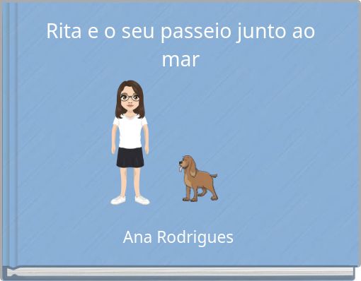 Rita e o seu passeio junto ao mar