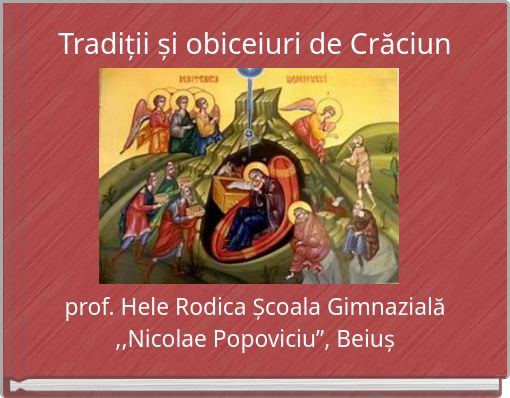 Book Cover for: Tradiții și obiceiuri de Crăciun