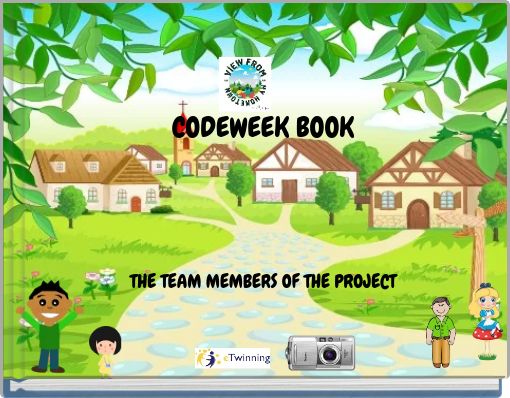 CODEWEEK BOOK THE TEAM MEMBERS OF THE PROJECT