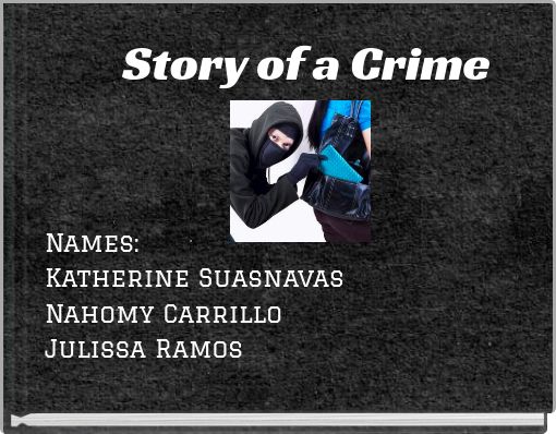 Front cover of 'Story of a Crime' 
