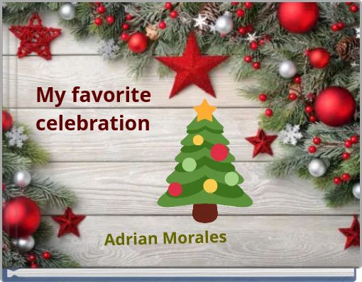 Front cover of 'My favorite celebration' 