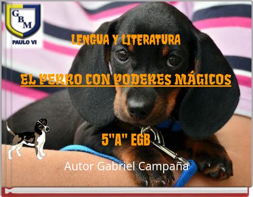 Book Cover for: LENGUA Y LITERATURA EL PERRO CON PODERES MÁGICOS 5"A" EGB