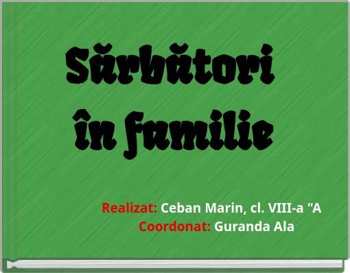 Sărbători în familie