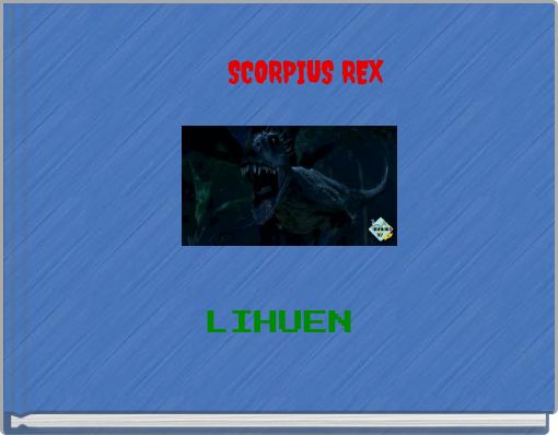 Front cover of 'SCORPIUS REX' 