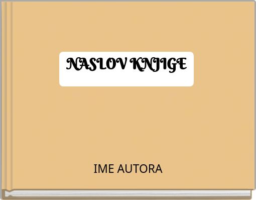 NASLOV KNJIGE