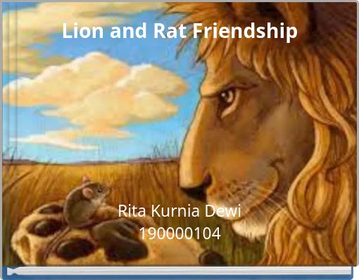 Lion and Rat Friendship