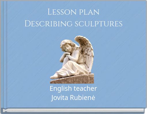 Lesson plan Describing sculptures