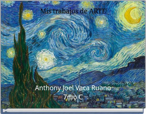 Front cover of 'Mis trabajos de ARTE' 
